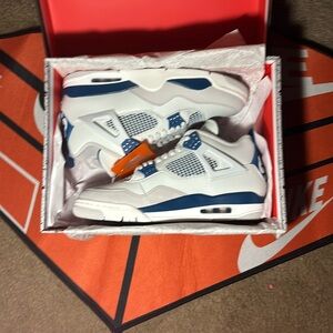 Industrial blue Jordan 4s men’s size 11